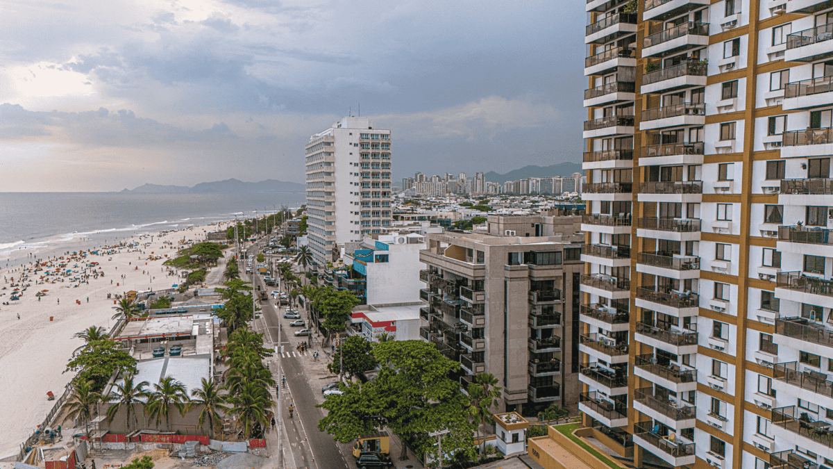 Luxury condos, in Barra da Tijuca, Rio de Janeiro