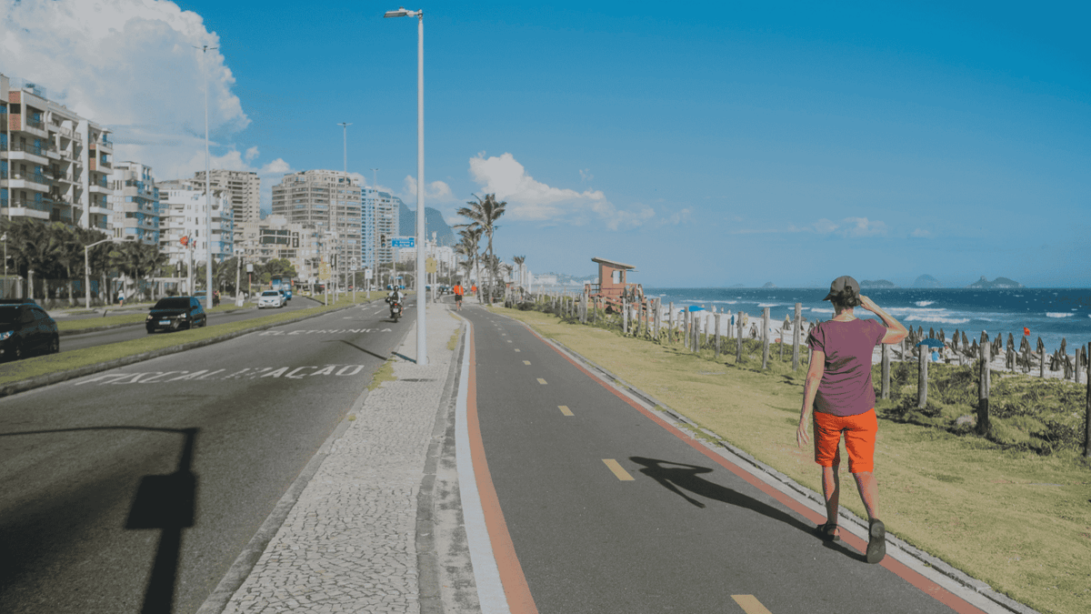 Praia da Reserva beach, in Barra da Tijuca, Rio de Janeiro