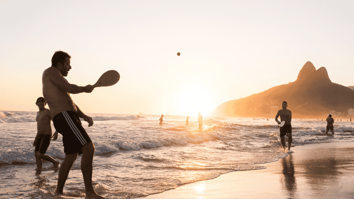 Beach lifestyle and outdoor leisure in Ipanema