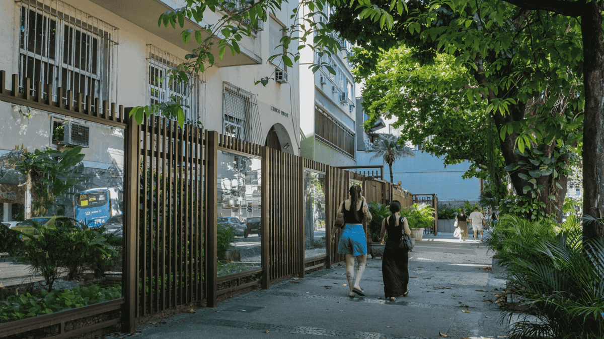 Residential street in Jardim Botanico