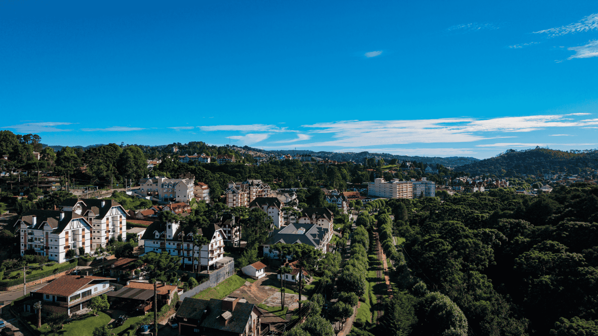 Residential neighborhood in Campos do Jordao