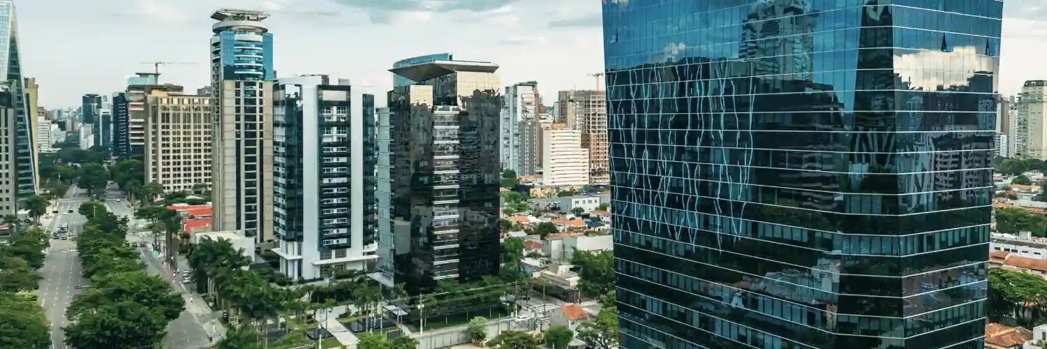 Brazil counsel for family offices and private wealth clients_ Landscape of Avenida Faria Lima in Sao Paulo