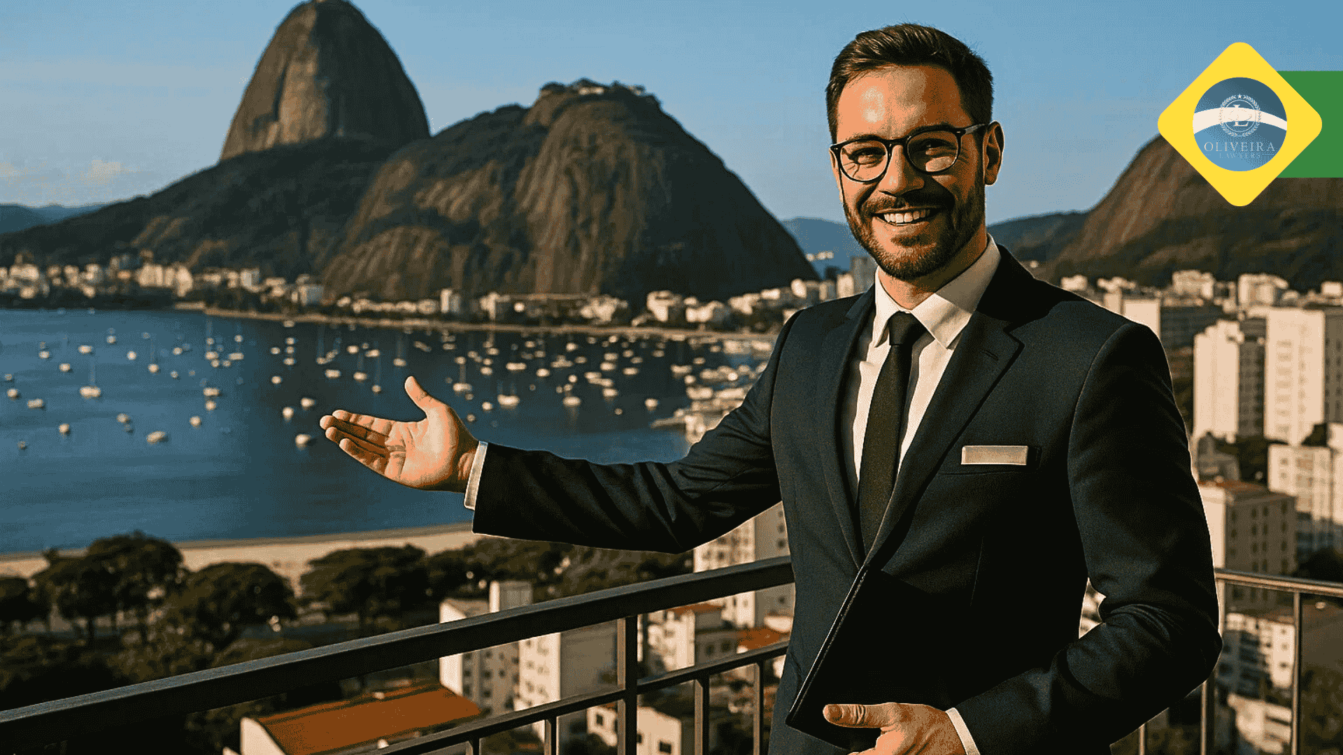 A real estate agent showing properties in Botafogo, Botafogo_Rio de Janeiro