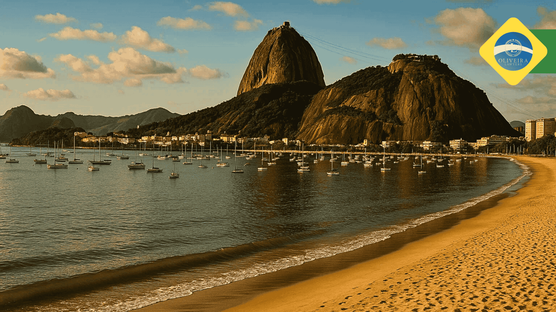 Praia de Botafogo with the Sugarloaf Mountain backdrop, Botafogo_Rio de Janeiro