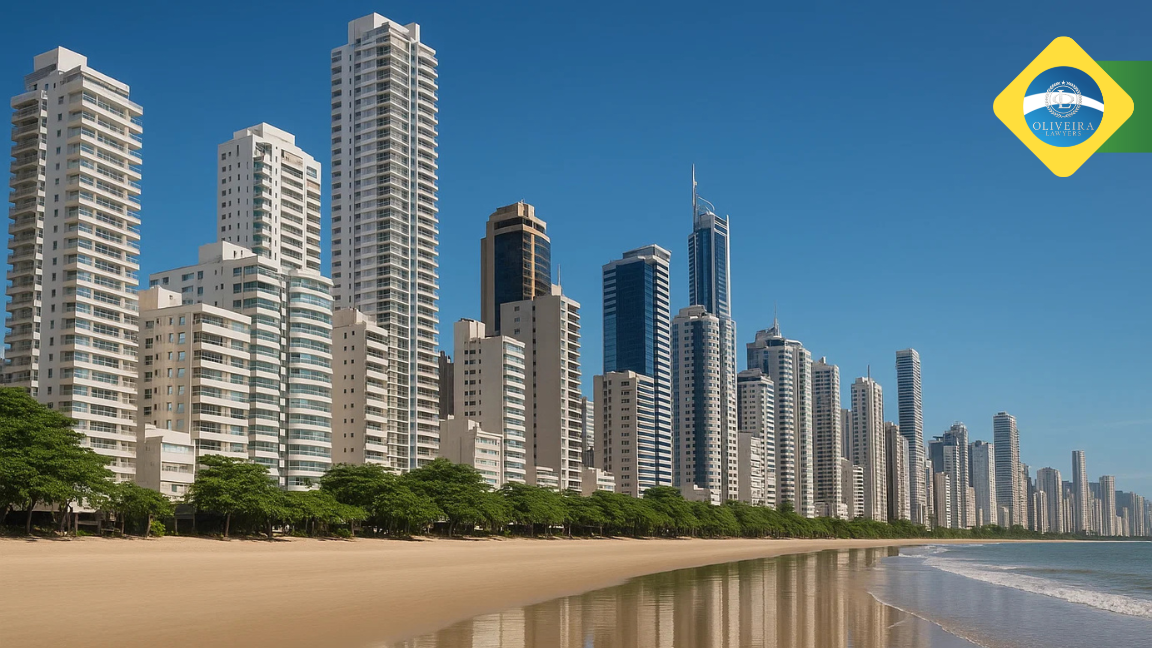 A landmark view of Avenida Atlantica , Balneario Camboriu_Santa Catarina