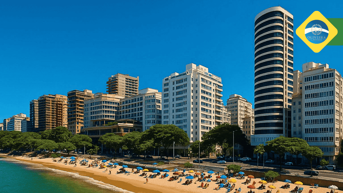Copacabana Beach View from Posto 6, Copacabana _Rio de Janeiro