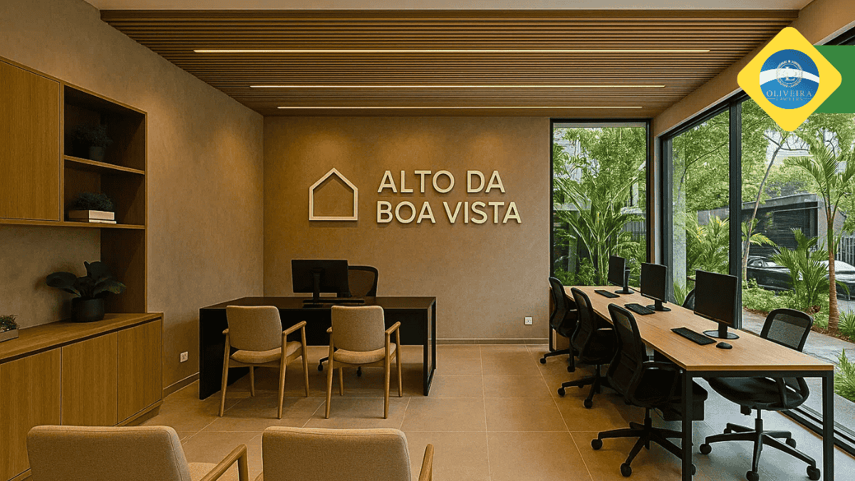 Modern Real Estate Office in Alto da Boa Vista, Alto da Boa Vista_Rio de Janeiro