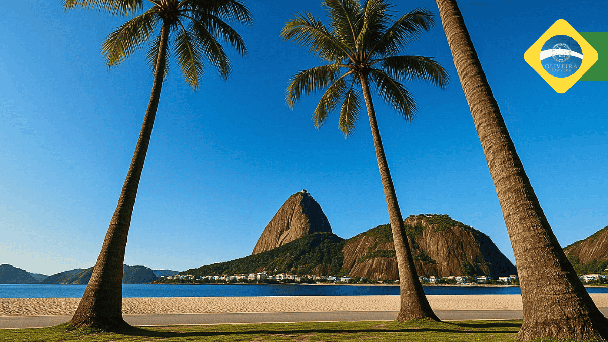 Sugarloaf Mountain View from Flamengo Beach, Flamengo _Rio de Janeiro