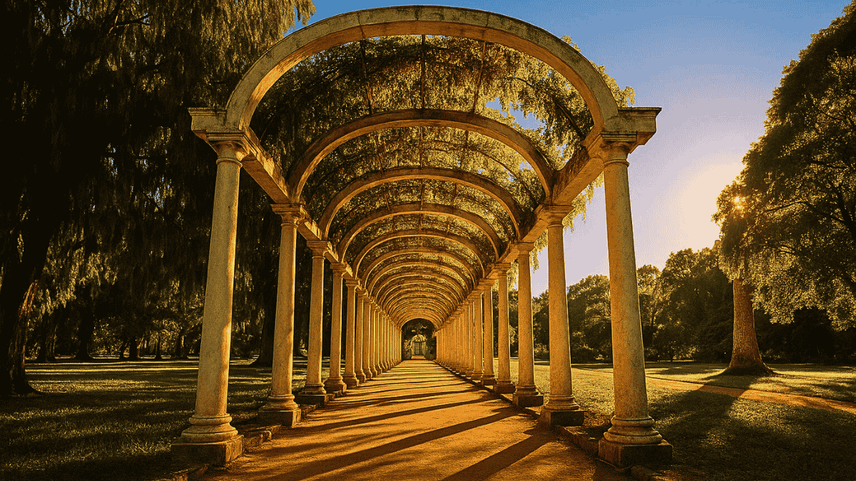 The Botanical Garden Path, Jardim Botanico _Rio de Janeiro