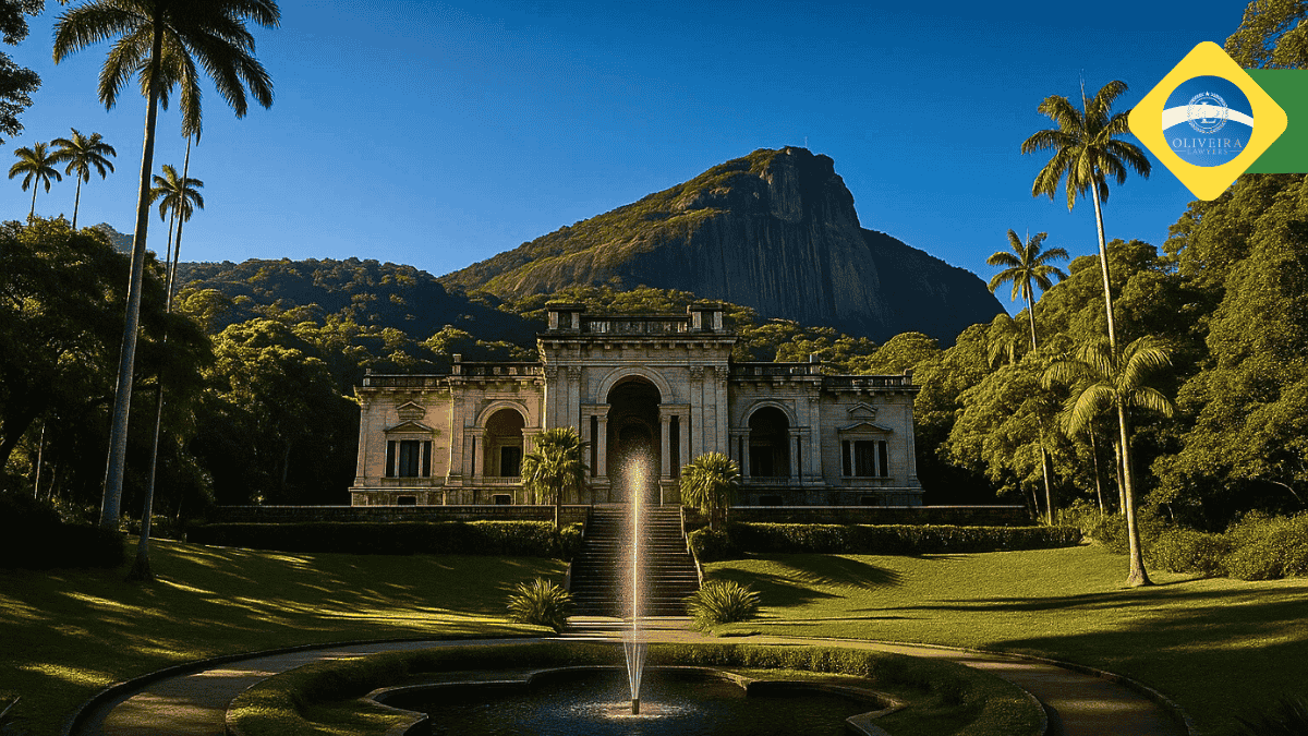 The Scenic Views from Parque Lage, Humaita _Rio de Janeiro