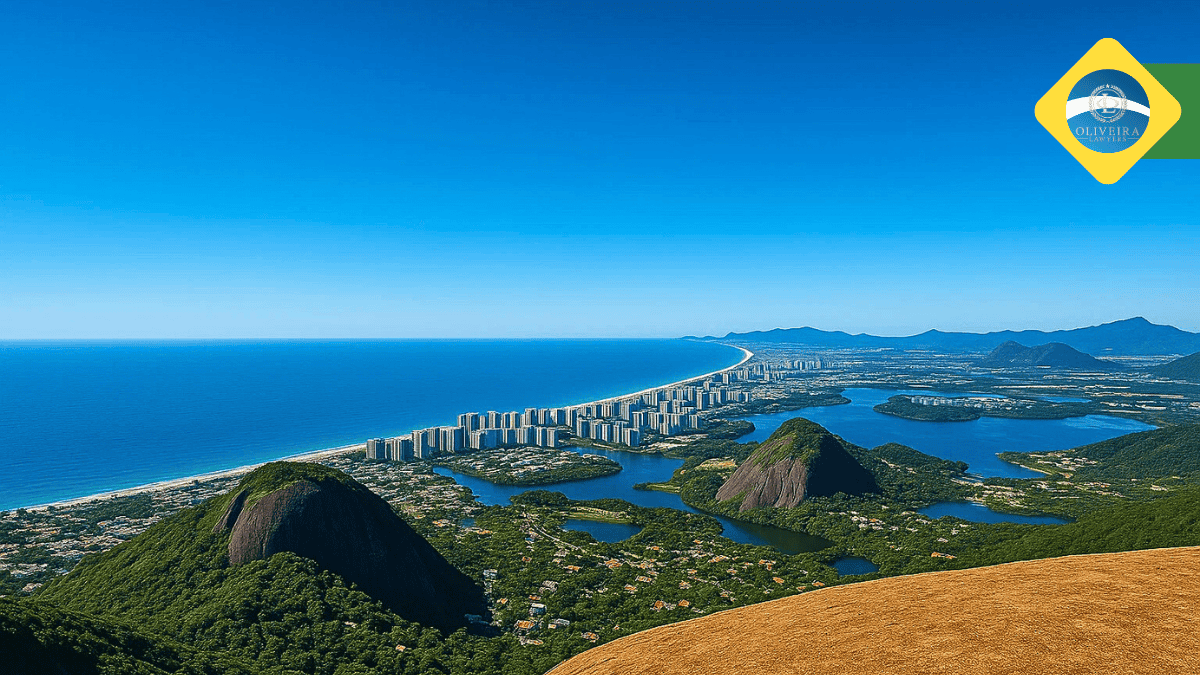 The Scenic Views from Pedra Bonita, Itanhanga_Rio de Janeiro