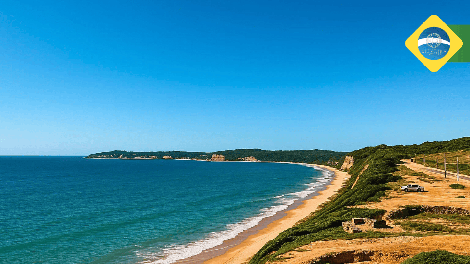 Scenic beach view in Tibau do Sul, Natal_Rio Grande do Norte