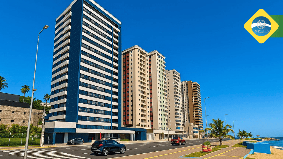 Upscale condo towers in Areia Preta, Natal _Rio Grande do Norte