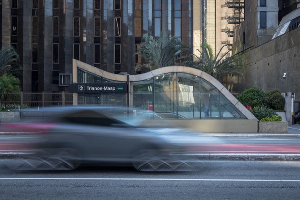 Metro station at Paulista Avenue in Sao Paulo | Photo by: Marcelo Sonohara