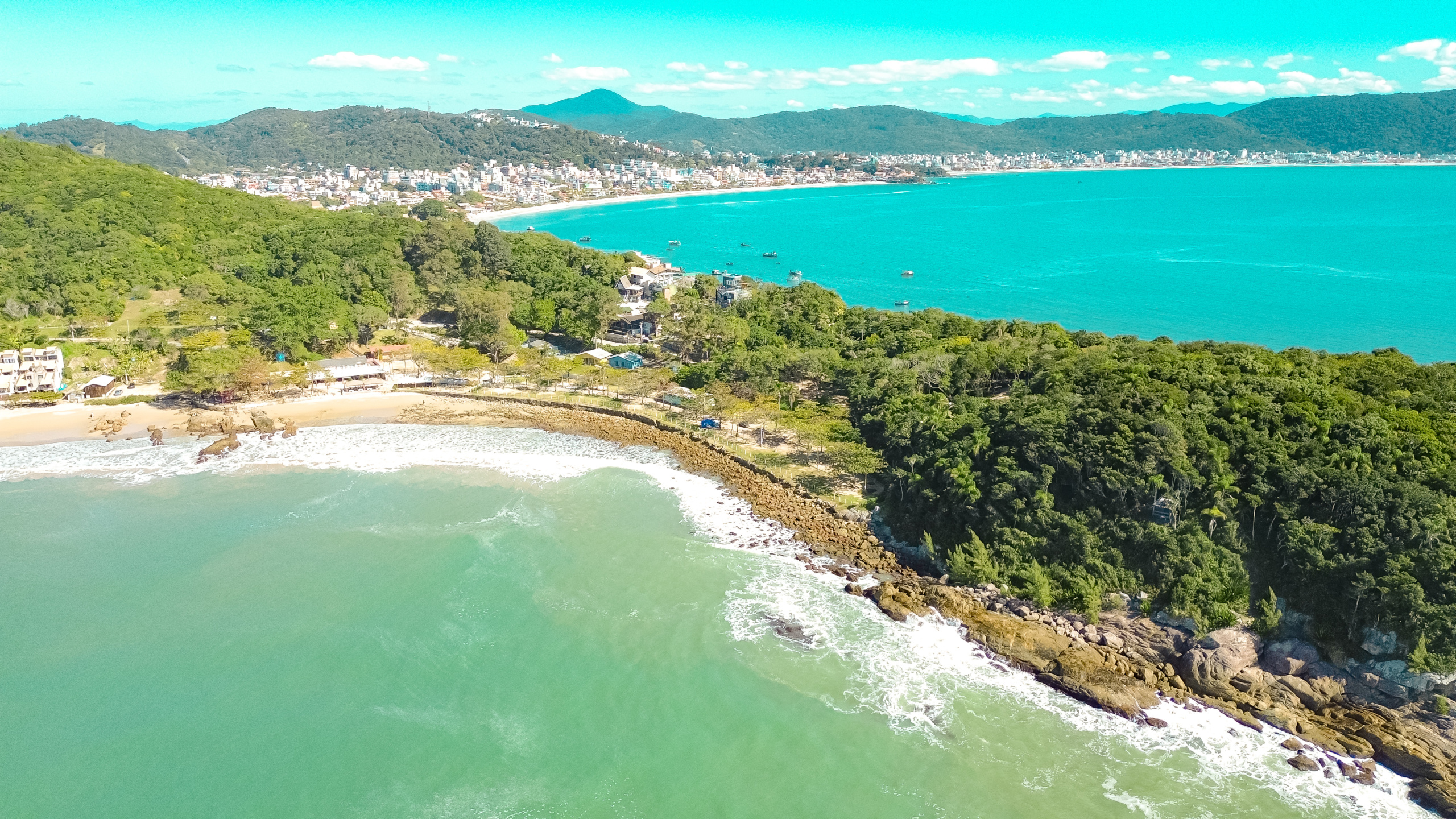 Praianha and Lagoinha beaches, Bombinhas _ Photo by Merlin Donald