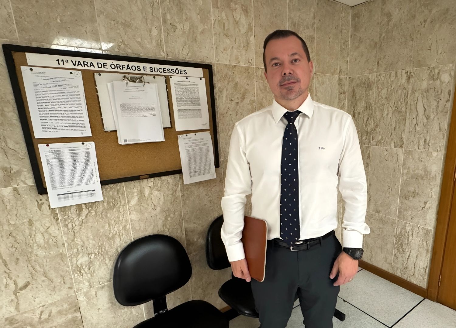 Attorney Luciano Oliveira at Rio de Janeiro’s 11th Orphans’ and Successions Court