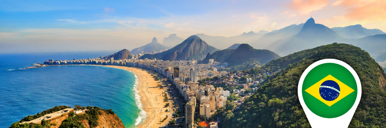 A bird’s-eye view of Brazil reminding buyers to look beyond the beauty—explore our guides to navigate the real estate journey.