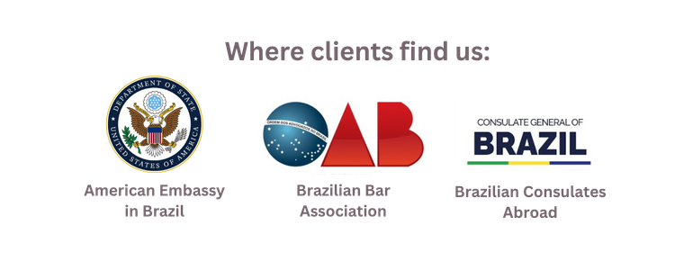 Referred by US Embassies, Brazilian Bar Association, and Brazil Consulate General